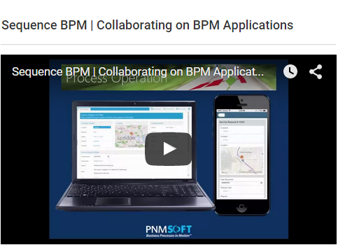 Sequence - Collaborating on BPM Applications-Dual View